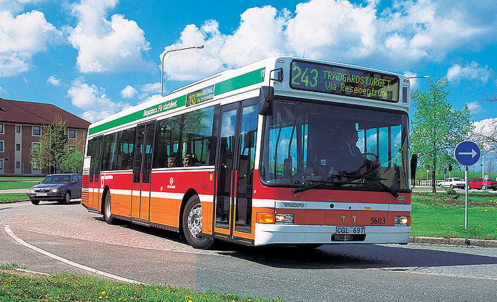 Biogasbuss rondell