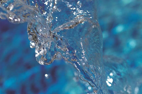 a water