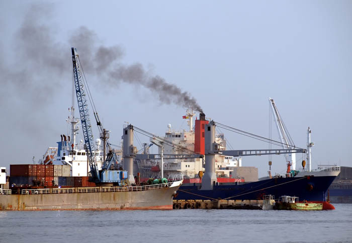 Busy Port Activity
